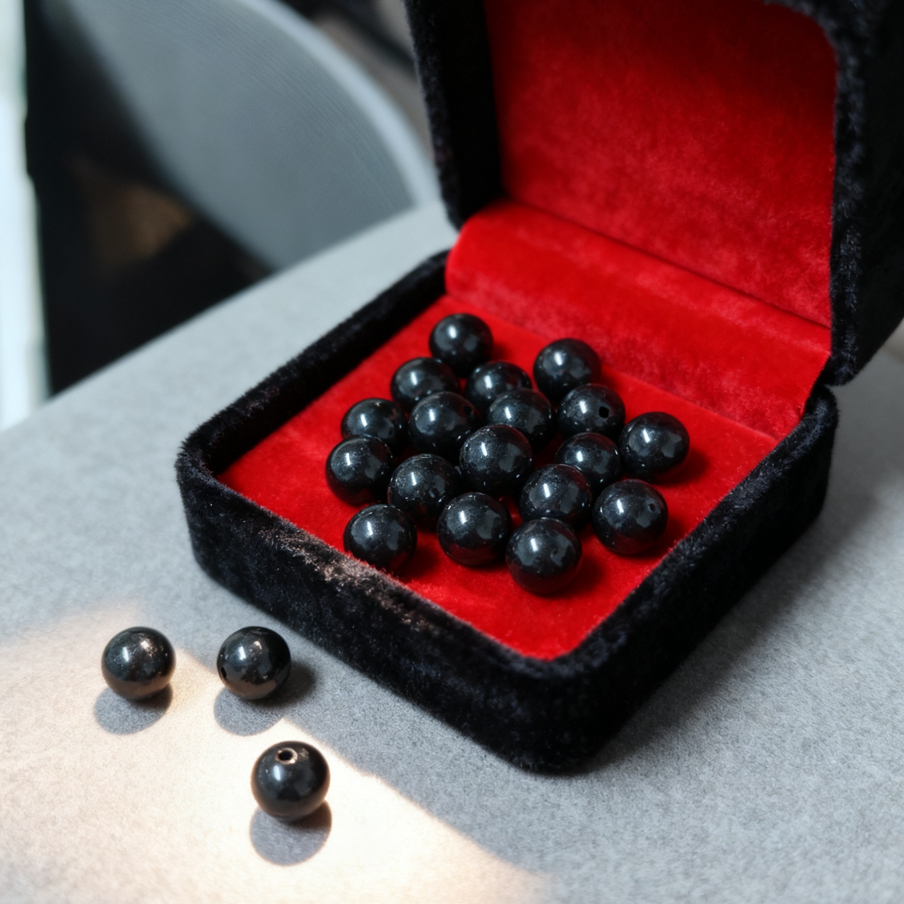 African Jade Ink Jade round beads handmade diy jewelry, accessory materials, bracelets, necklaces, beads wholesale