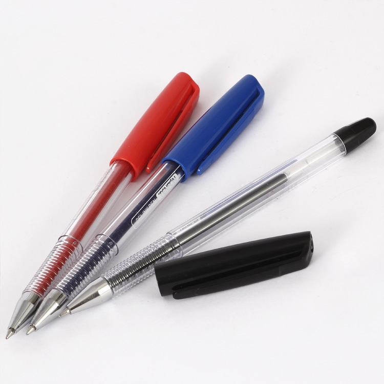 Office 0.5MM gel pen, red and black Lanming gel pen, 170 advertising socket gel pen details Picture