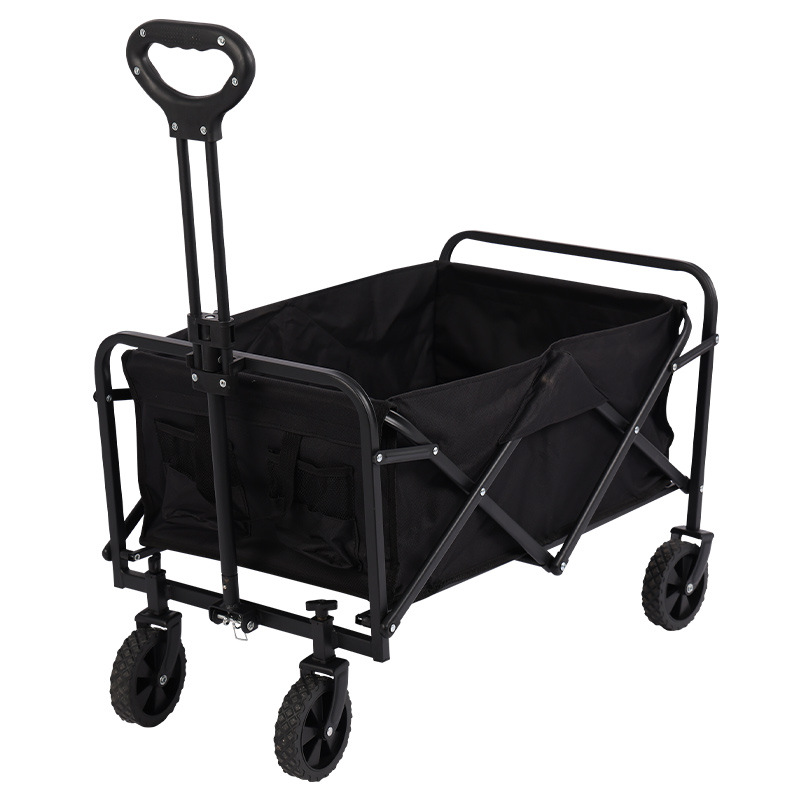 摆摊车户外可拆卸折叠营地车露营车小推车野餐车拖车轻便耐用白底实物图