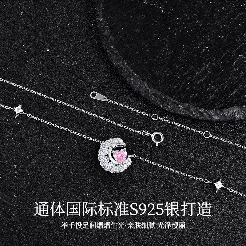 银饰/项链/金色链子/新款/珍珠细节图