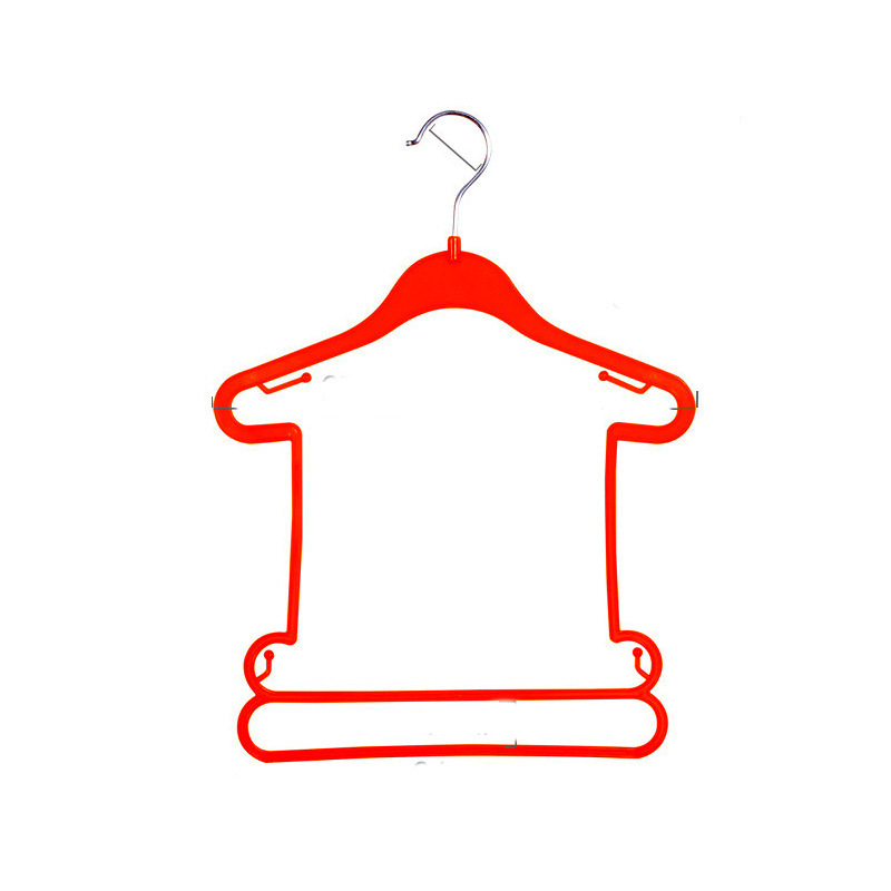 Plastic clothes hangers for babies, baby sets, children's one-piece clothes hangers, clothing stores, children's clothes, display clothes, and clothes supports Item Picture