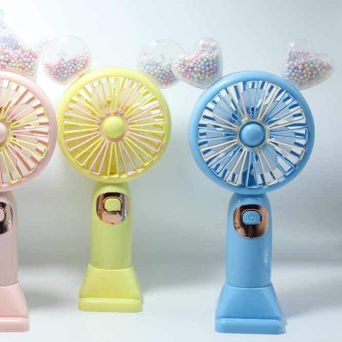 HX13-3 New mini usb small fan Handheld portable children's office student handheld desktop fan gift Specification image