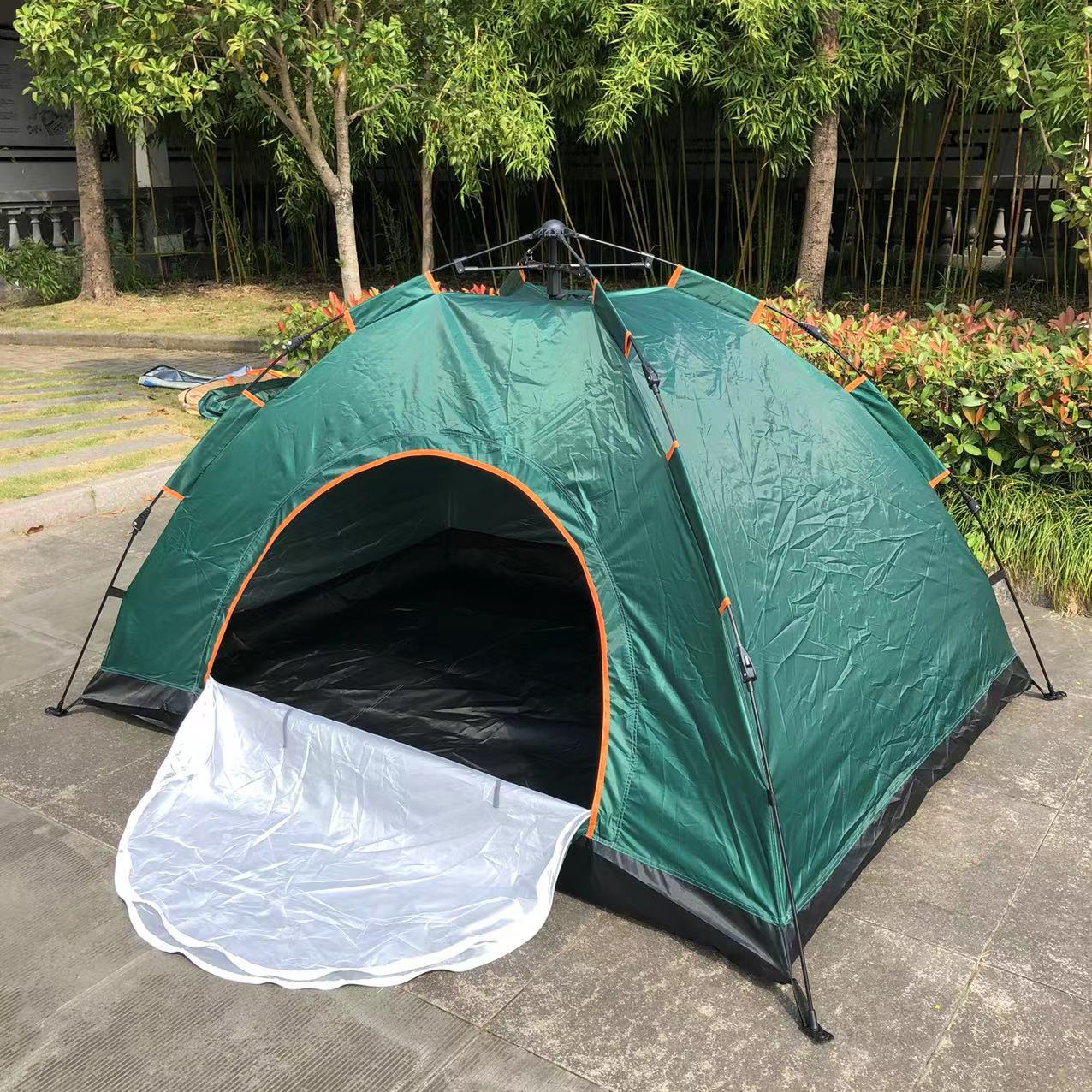 户外帐篷全自动速开便携式单双人野外露营防雨批发车顶便携遮阳