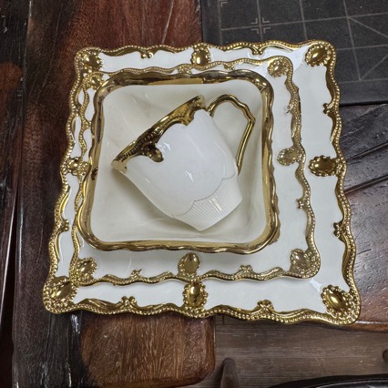 16pcsdinnersetsceramicsplatesbowlswholesale ChaoShan السيراميك