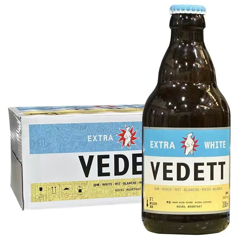 Domestic White Bear Beer, a Belgian-flavored white beer, is refreshing and crisp with a citrus flavor. 330ml details Picture