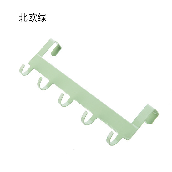 Student dormitory clothes hanger, wardrobe door behind, bedside clothes hanger, upper bunk storage rack, cabinet door hook Specification image