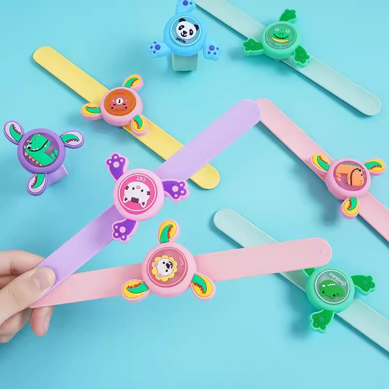 Rotating gyroscope mosquito repellent wristband clasp snap ring, luminous children's watch, baby watch, adult mosquito bite prevention wonder Specification image