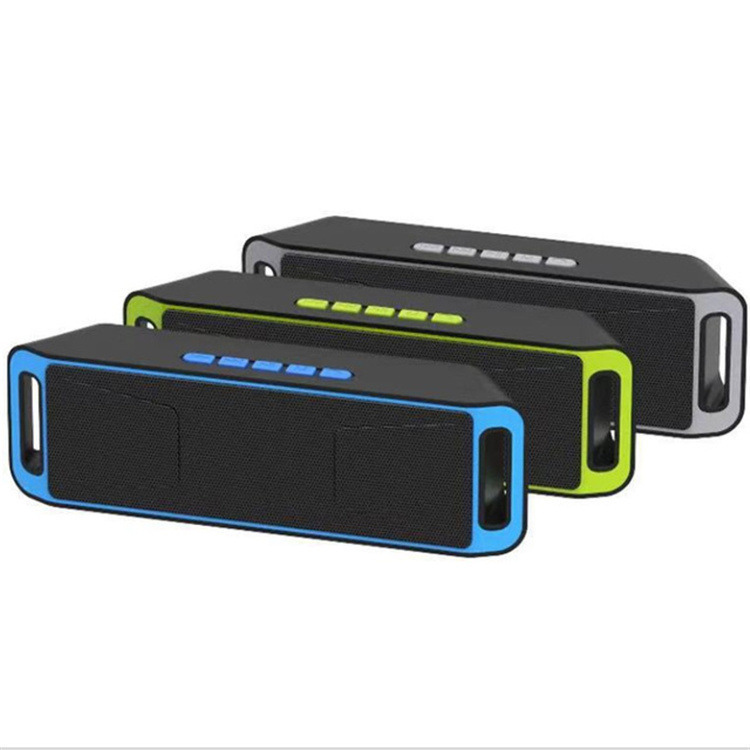 Cross-border mini speaker, Bluetooth subwoofer, card-inserting small speaker, portable home desktop player, stereo details Picture