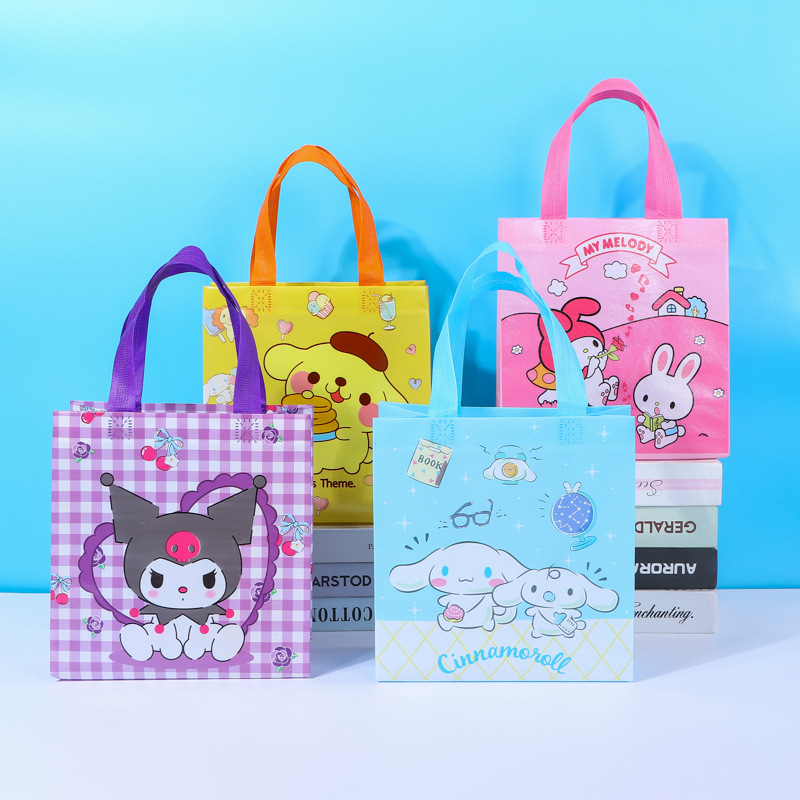 New Rio non-woven fabric bagged custom tote bag cartoon portable children's gift bag in stock