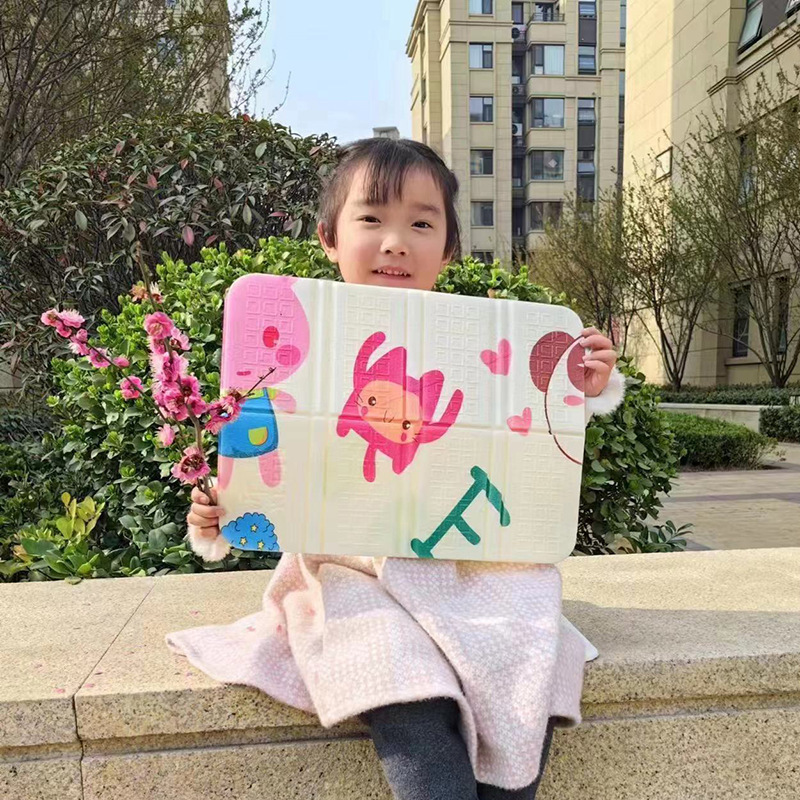 Cartoon Pattern Baby Crawling Mat, Baby Spliced Fence Crawling Mat, Children's Crawling Mat, 120X60cm details Picture