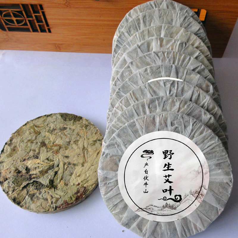 Wholesale of mugwort leaf cakes, pressed mugwort cakes, home bath and foot bath bags, diameter 9cm, red flower rose mugwort wool cakes from the manufacturer Specification drawing