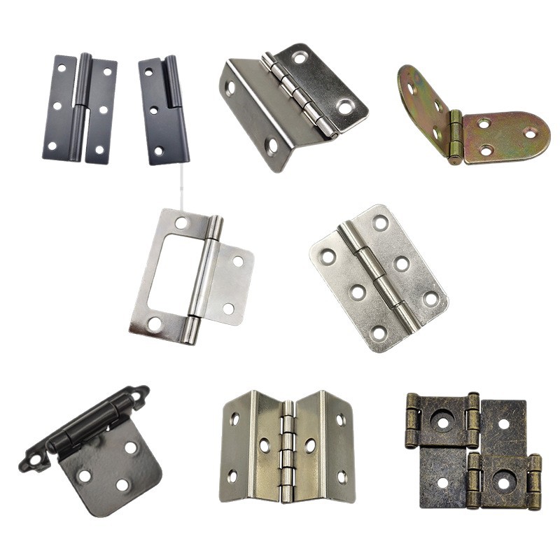 A comprehensive collection of hinges: iron hinges, swing hinges, mother and child hinges, box and cabinet hinges, wooden door hinges, small hinges, invisible door and window hinges Item Picture