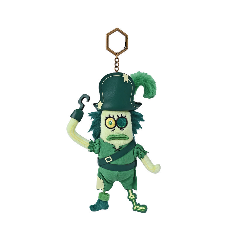 Genuine SpongeBob SquarePants Pirates series Patrick SpongeBob SquarePants figurine Roadman plush backpack pendant key Application Scenario