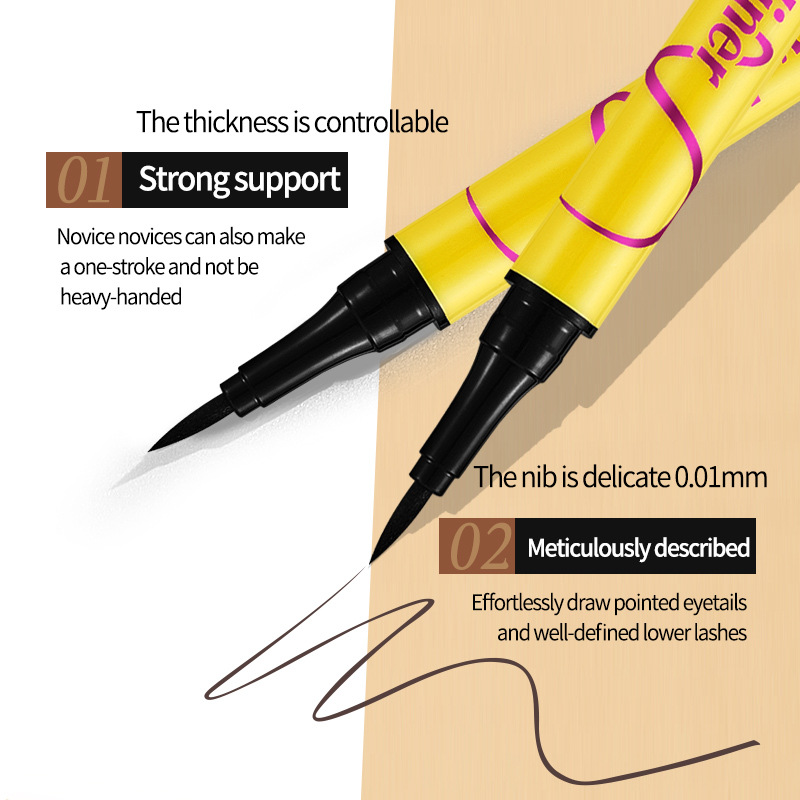 【 Cross-border Exclusive 】TaoBeauty7D Eyeliner Pen Waterproof, Sweat-proof, Non-fading and Non-smudging Eyeliner Pen wholesale Specification image