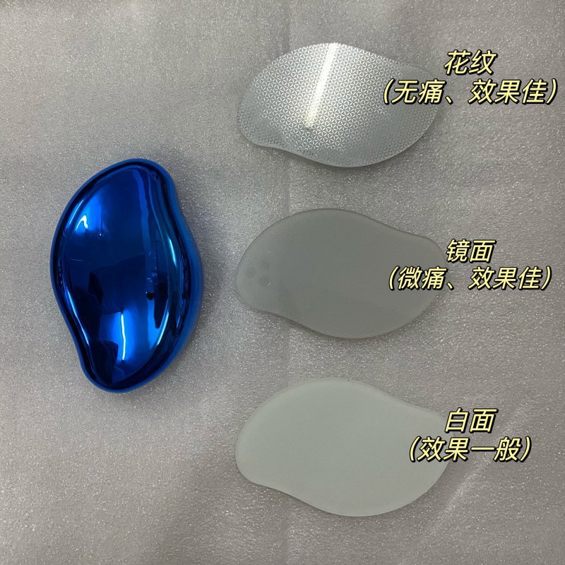 Cross-border new glass hair grinder, hair remover, exfoliating home beauty tool, hair removal device, physical hair removal Specification image
