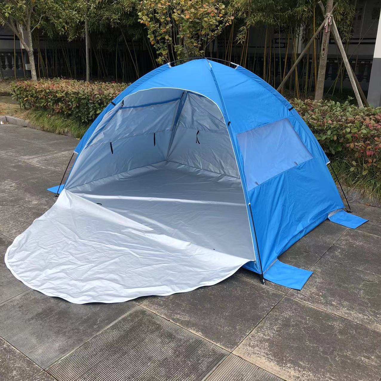 Foreign trade export beach sun protection and shading tents, outdoor fishing and camping tents, travel tents, automatic beach tents details Picture
