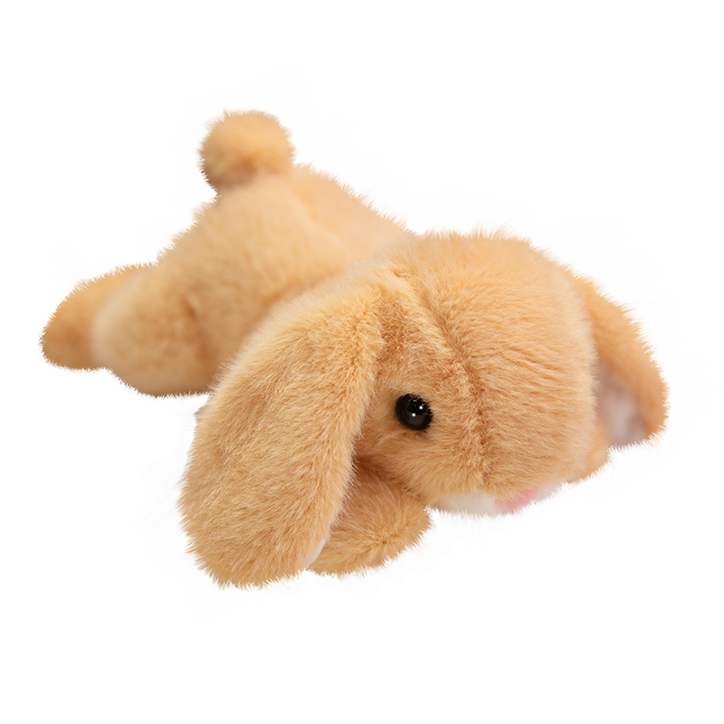 Super cute simulation ear-hanging Xiangxiang Rabbit plush toy, birthday gift for girls, office healing palm treasure, cross-border wholesale Item Picture