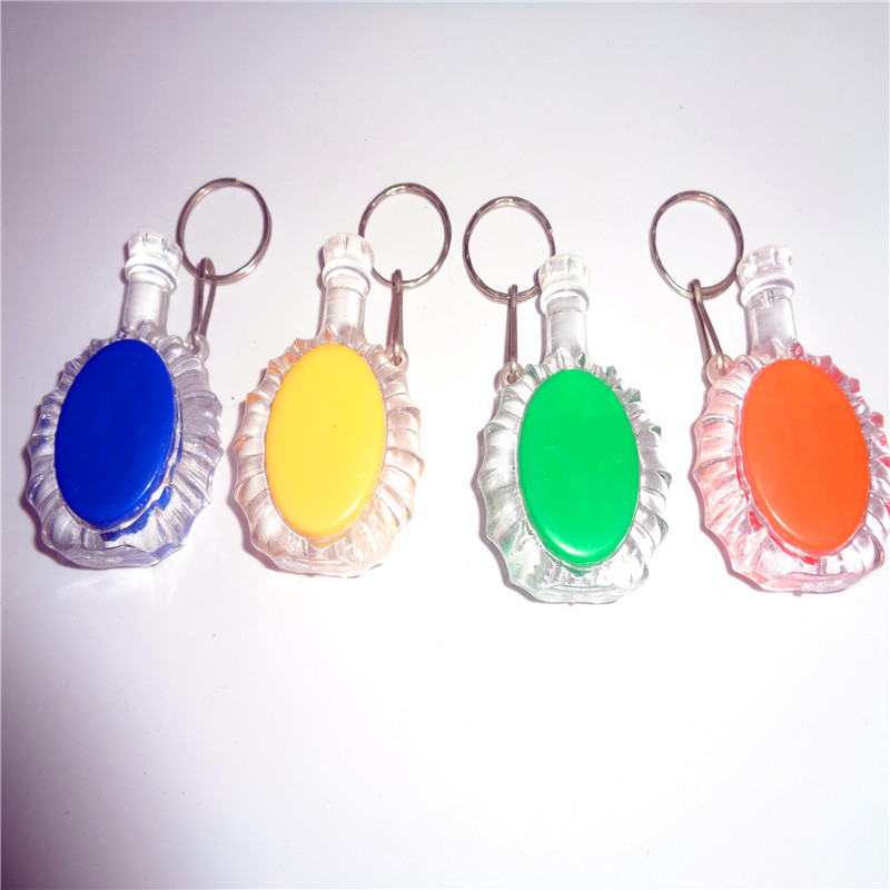 Yiwu children's plastic toys, new illuminated small gifts, LED keychains, night lights, perfume bottles, manufacturer wholesale details Picture