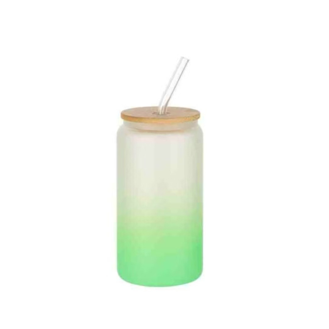 Factory direct sales of 16oz cylindrical straw cups, student straw cups, factory wholesale Specification image