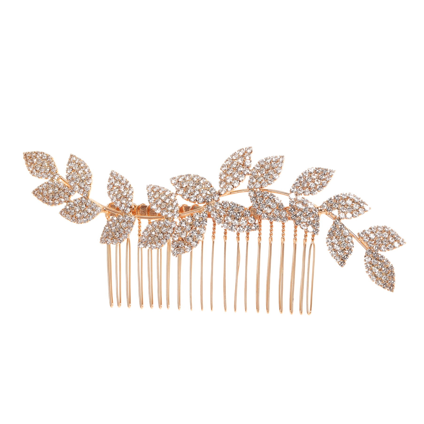 Cross-border best-selling European and American retro bridal hair combs, fashionable and simple rhinestone hair combs, bridal updo headwear and accessories Item Picture