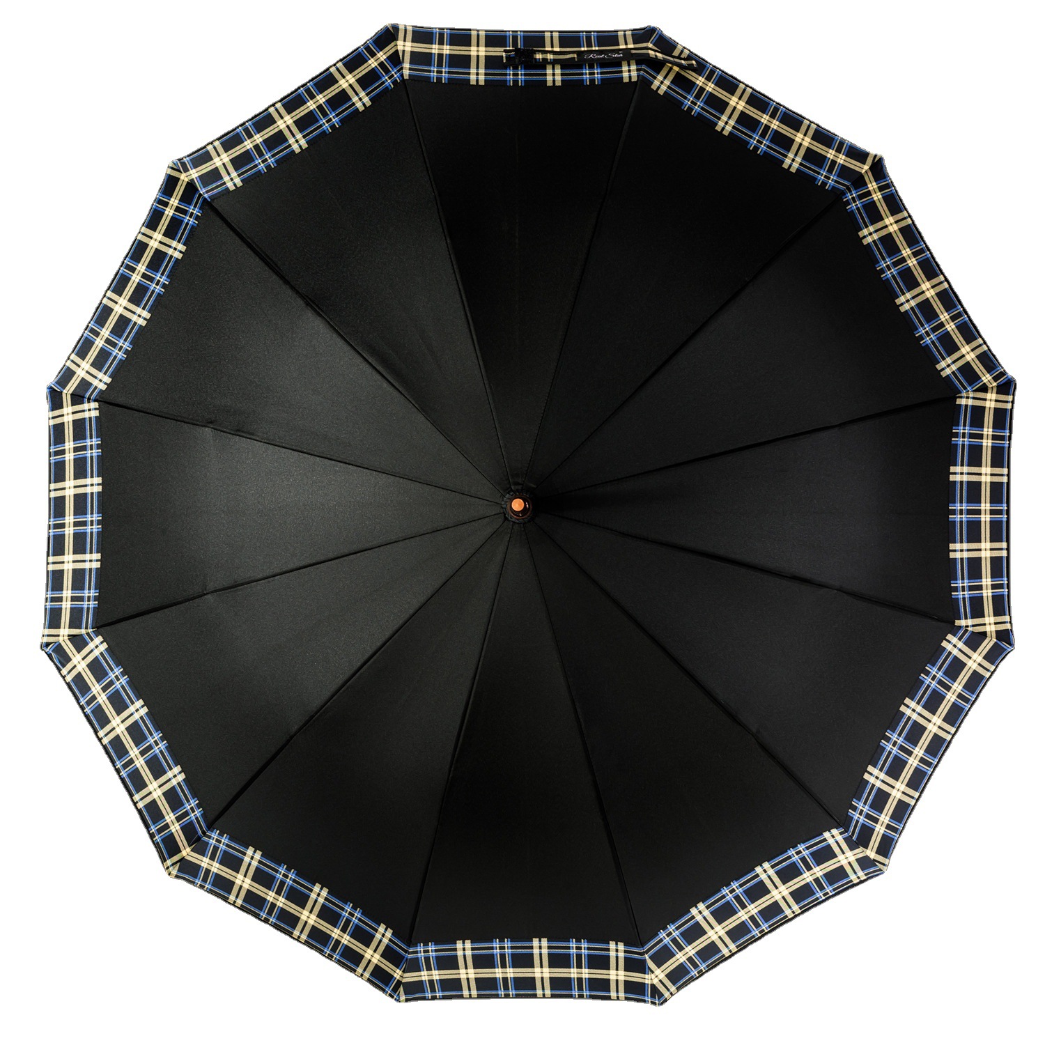 Wholesale 25-inch 12-bone lattice umbrellas, white fiber bone joint edge business umbrellas, in stock for export Item Picture