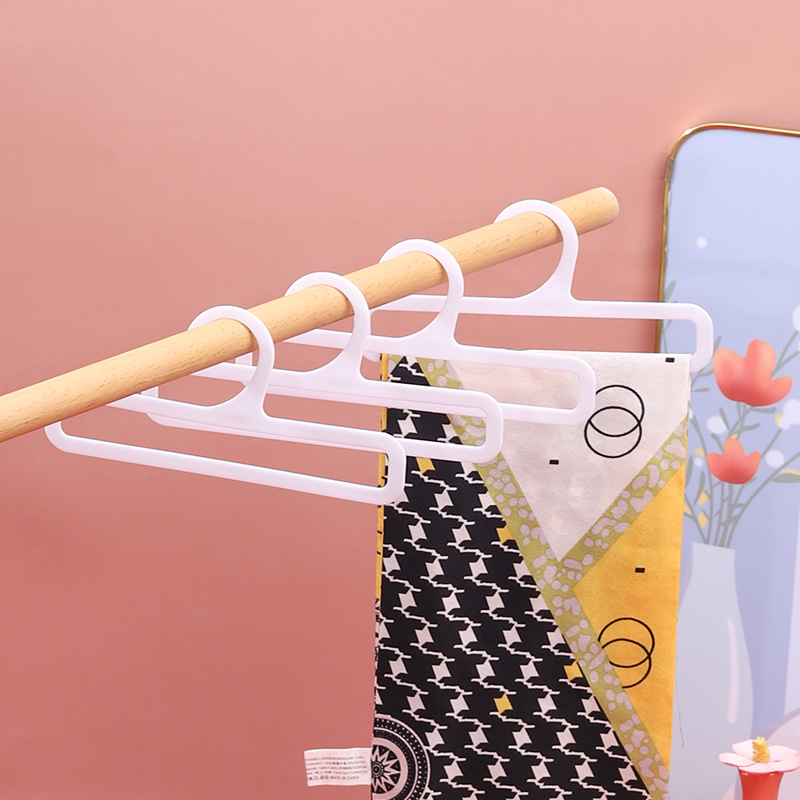Plastic scarf rack, transparent silk scarf rack, supermarket tie rack, towel rack manufacturer wholesale, shopping mall tie rack Specification image