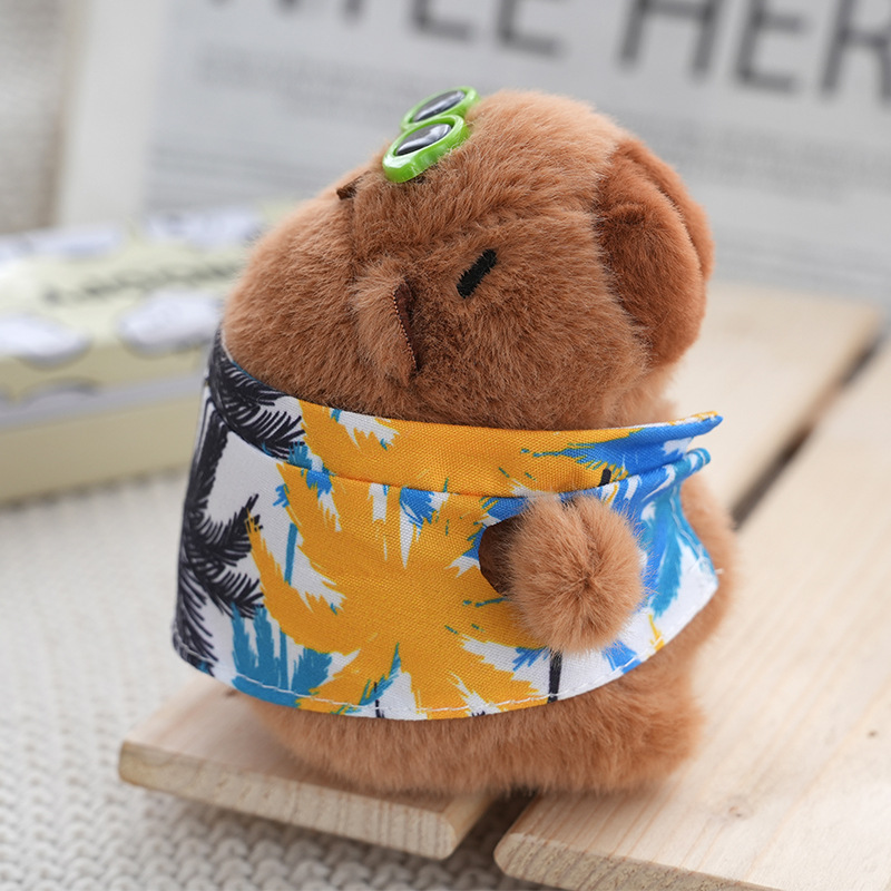Capibara pendants, plush dolls, toy bags, wholesale toys, cute dolls, capybara keychains Specification image