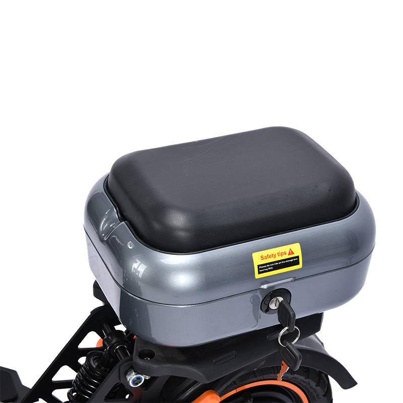 电动滑板车越野带座椅成人坐骑折叠电动车10英寸铝合金两轮电瓶车细节图