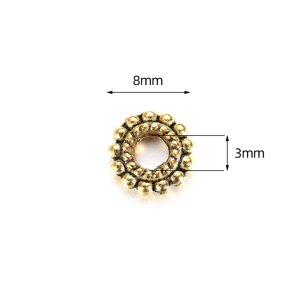 مواد من السبائك الفورية الجديدة، قلادة ديي، مطلية كهربائيا بكتل الكرز المقلدة Specification image