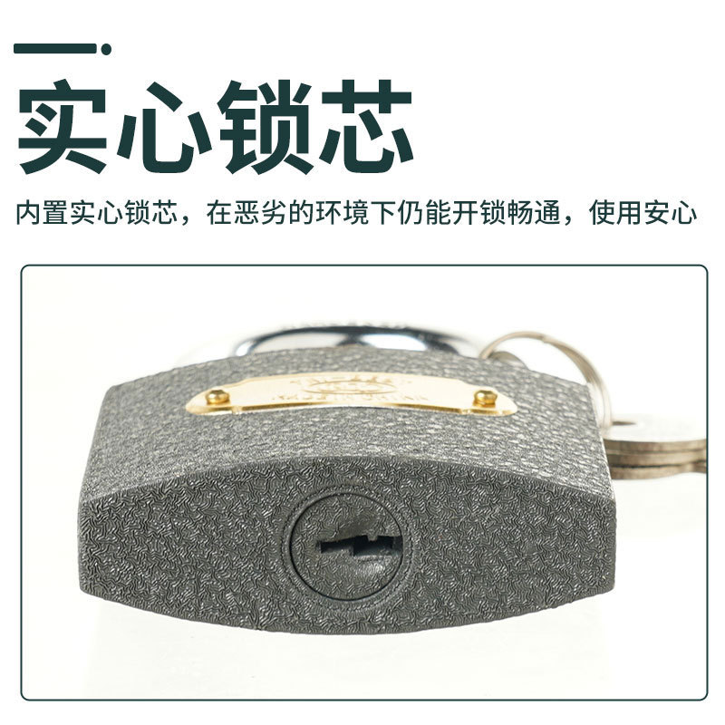 锁子门锁通用型挂锁家用锁具大门锁宿舍柜子锁子小号铜锁头特迷你细节图