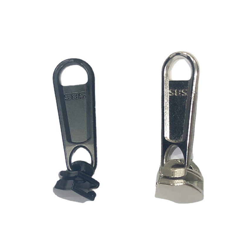 sbs luggage zipper pulls No. 5 and No. 8 long pieces, black and white, are in stock and available for wholesale. Outdoor tent pull lock pulls Application Scenario