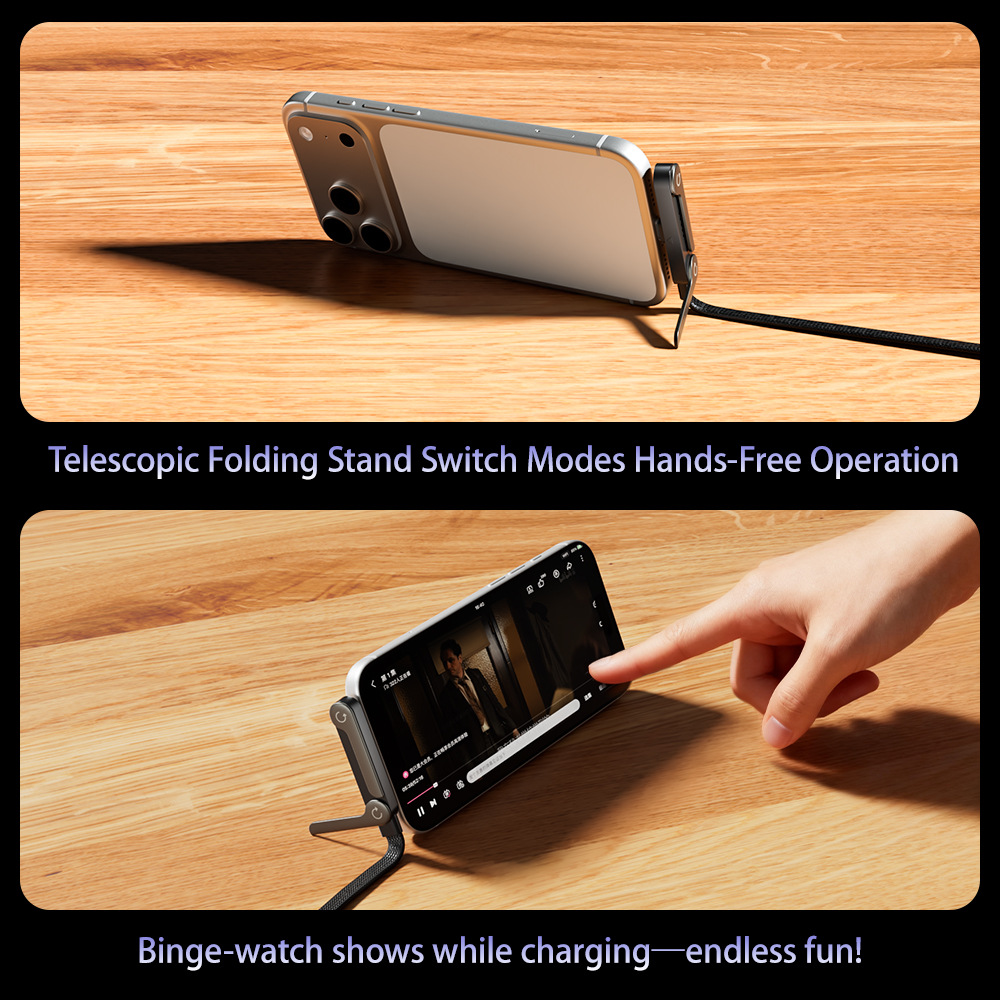 【 Brand Direct Sales 】 The Beimo 240W stand data cable is suitable for charging Apple 17, Huawei tablets and mobile games Specification image
