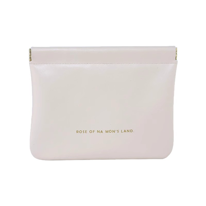 Spring clip bag, automatic closing, headphone data cable, portable charger, power bank spring clip portable storage bag Item Picture