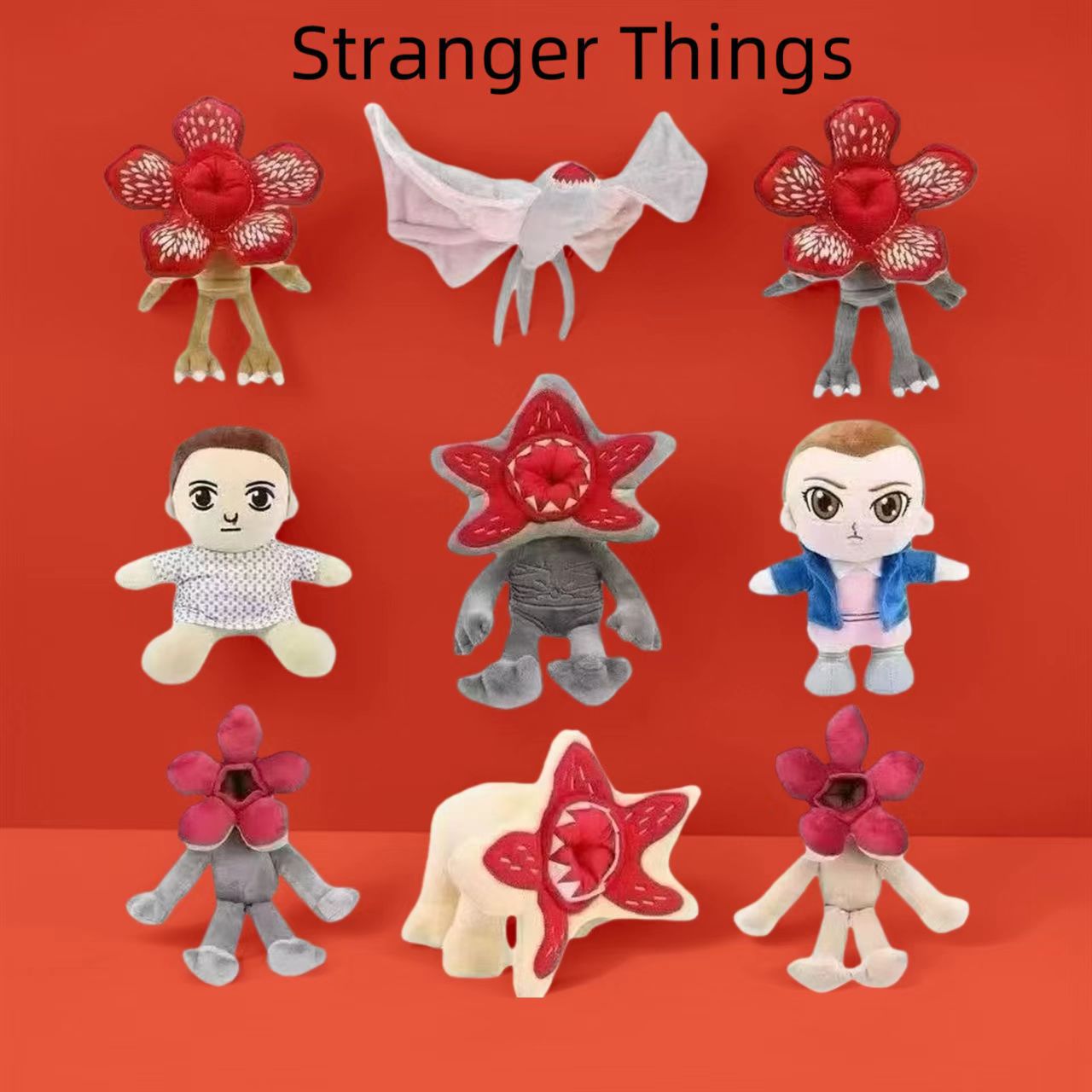 Cross-border Strange Things plush toy Stranger Things Demorgon Man-eating Flower Bat toy Specification image