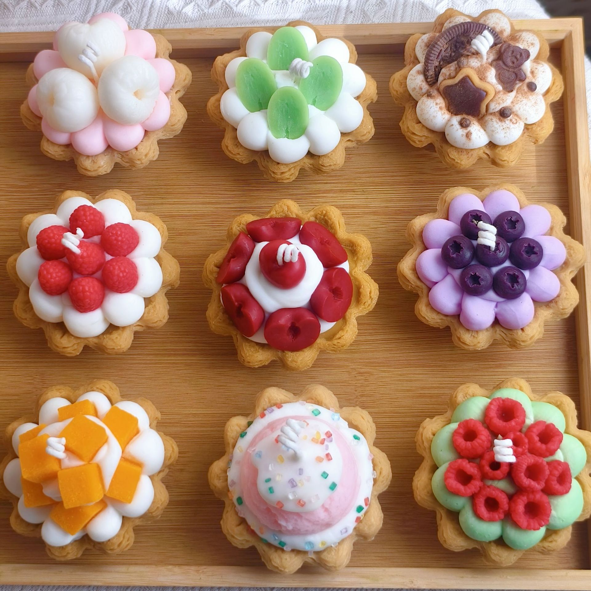 西式糕点实物图