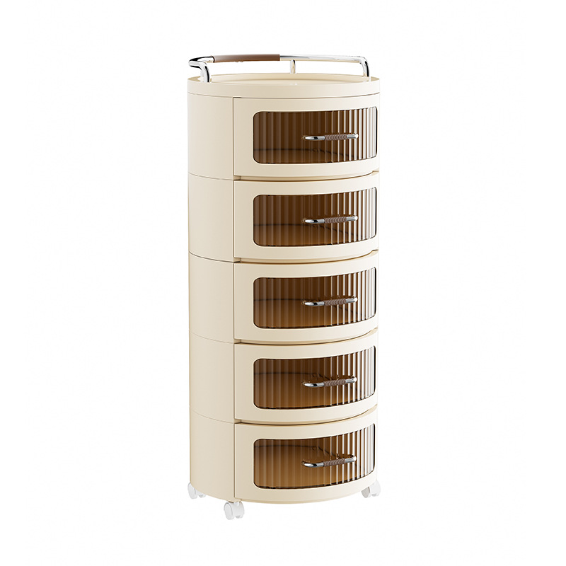 Drawer-type storage cabinet, household living room storage cabinet, multi-layer slit toy and snack storage cabinet, bedroom bedside table Item Picture