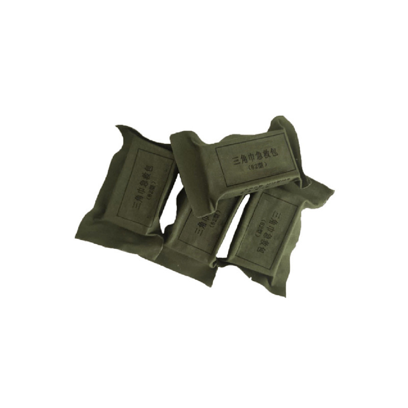 Factory direct sales training 82-type triangular bandage first aid kit, Jihua compressed bandage outdoor portable training triangular bandage kit Specification image