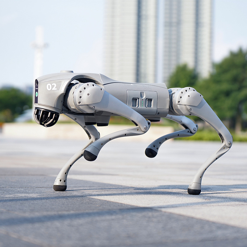 AI big intelligent RobotInteractiveHandshakeMechanicalDog intelligent interactive model