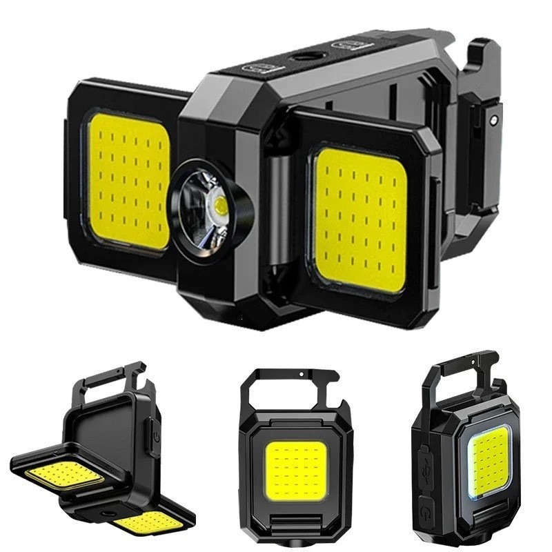 Nuevo mini incorporado multifunción con soporte a prueba de agua succión magnética recargable dimmable trabajo de emergencia auto reparación luz Item Picture