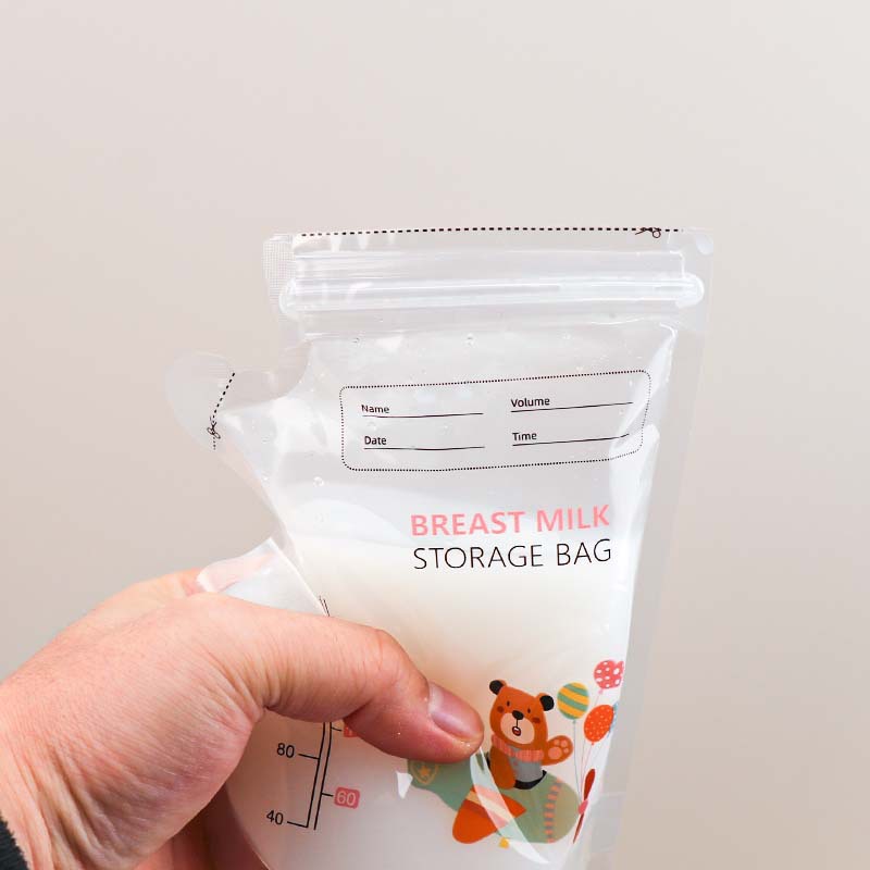 厂家直销储奶袋母乳储存袋大容量200ml壶嘴型保鲜袋一次性存密封产品图