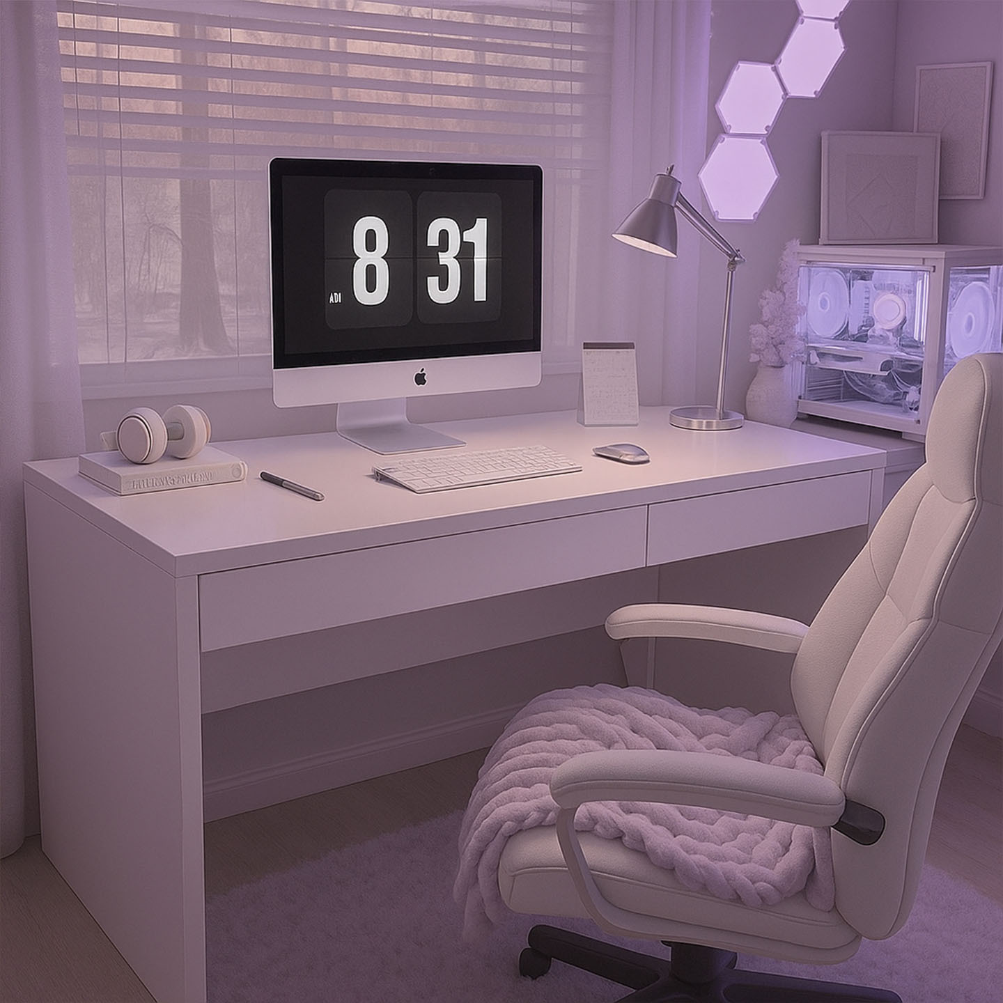 书桌学生家用卧室女生化妆桌电竞桌子简约现代电脑桌台式办公桌子