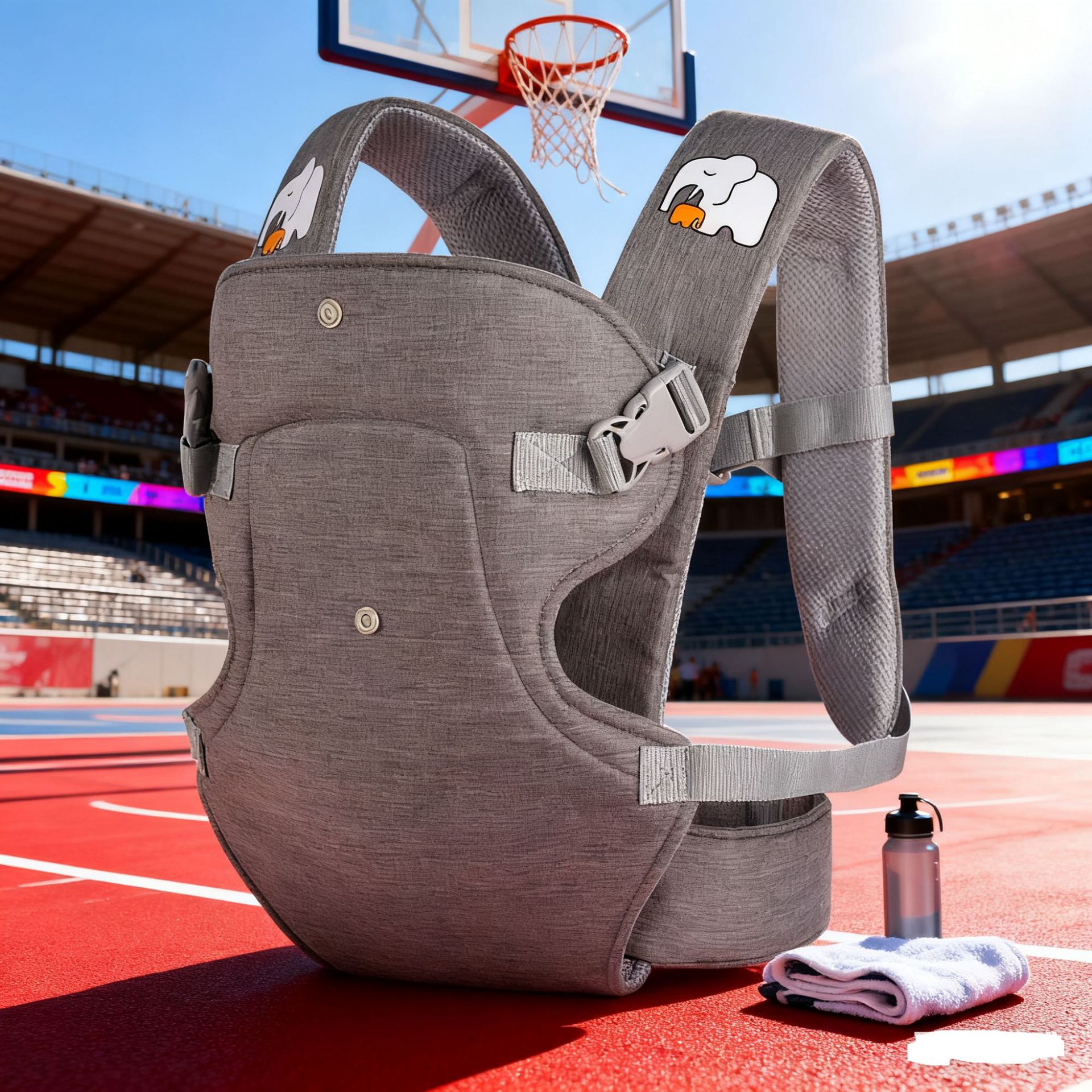 婴儿背带宝宝腰凳四季多功能前抱式轻便前后两用坐凳护腰抱娃神器