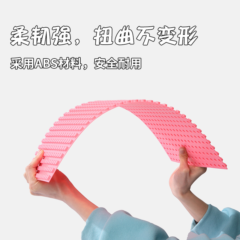 Large particle building block wall, children's room, kindergarten wall, blackboard wall, home educational assembly, children's gear toys Application Scenario