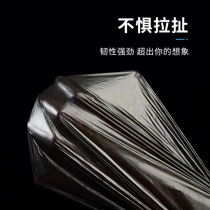 【5卷包邮】抽绳式垃圾袋加厚家用厨房一次性黑色垃圾袋手提厂家详情图4