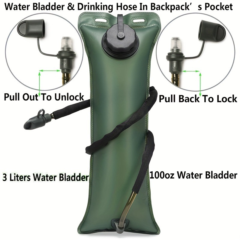 Cross-border 3L water bag outdoor camouflage backpack, eva water bag travel, cycling and mountain climbing tactical portable backpack Application Scenario