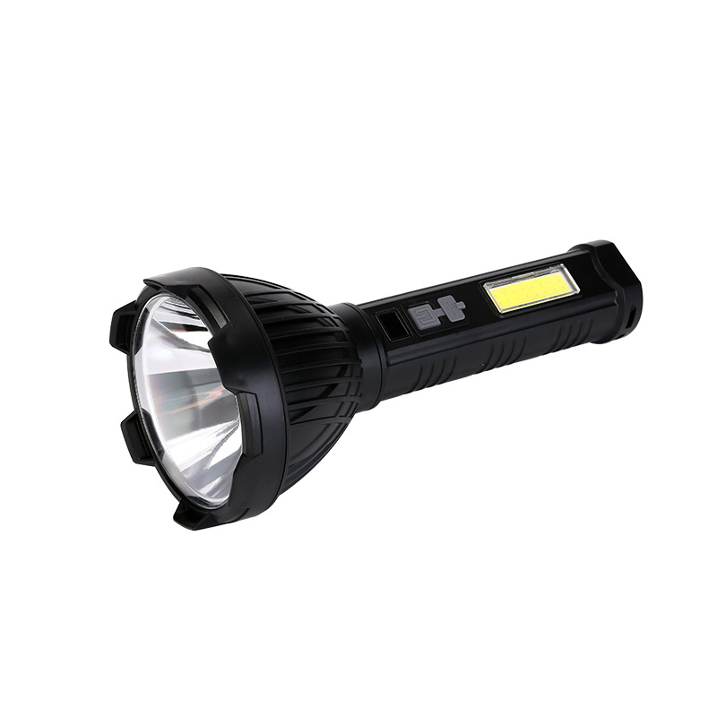 TY850T跨境爆款升级双灯户外探险家用应急太阳能手电筒双充电模式