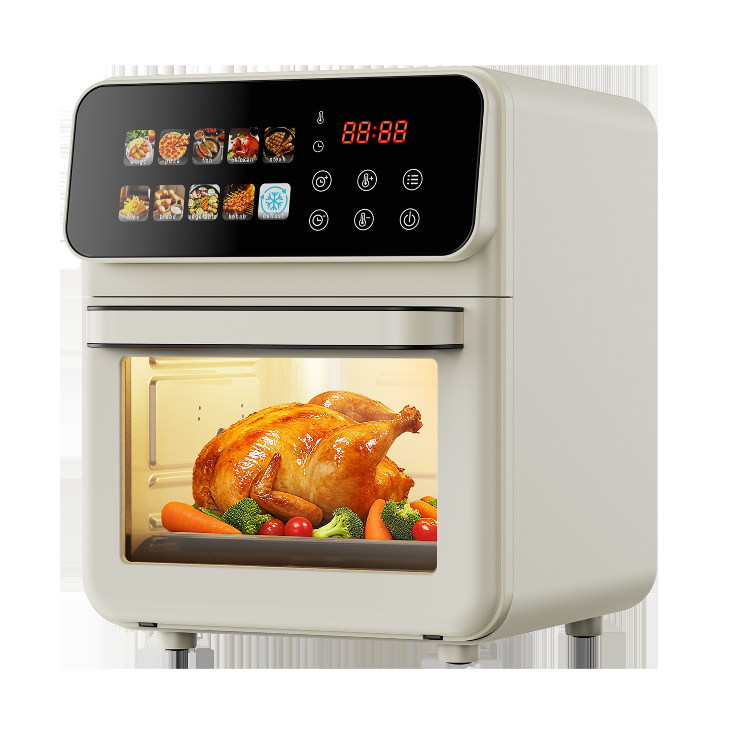 氣炸鍋/油炸锅/空气炸锅/airfryer/薯片油炸机白底实物图