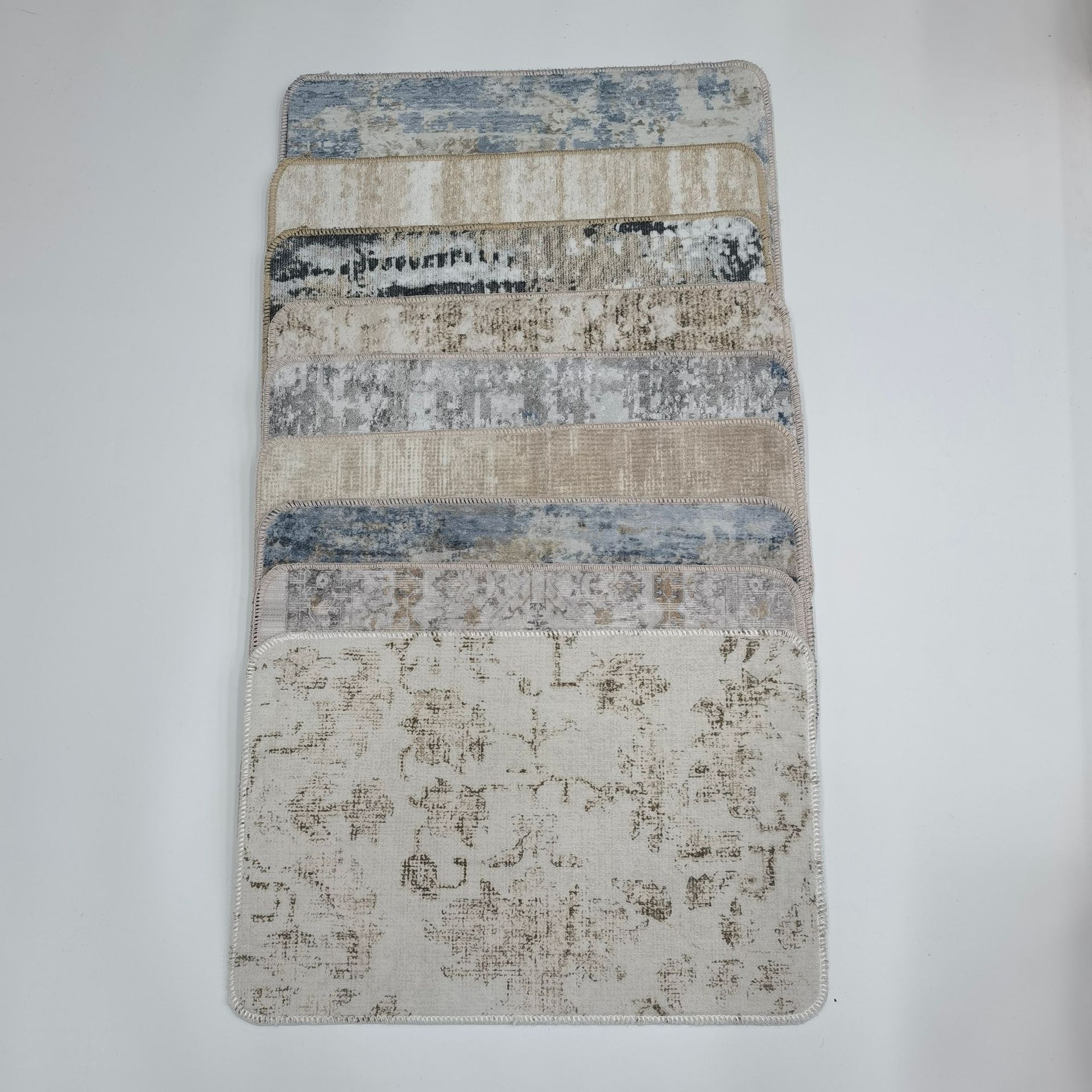 地垫/丝圈底垫/地毯/拼接地垫/跨境白底实物图