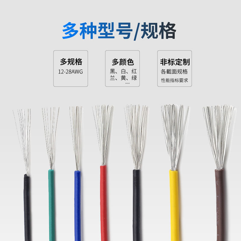 UL326614AWG41/0.254TSOD2.8mmXLPE低烟无卤交联UL3266电子线产品图