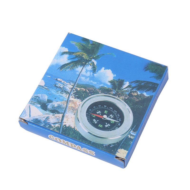 Cross-border stainless steel compass, outdoor equipment, adventure, mountain climbing and camping compass, retro classic luminous compass details Picture